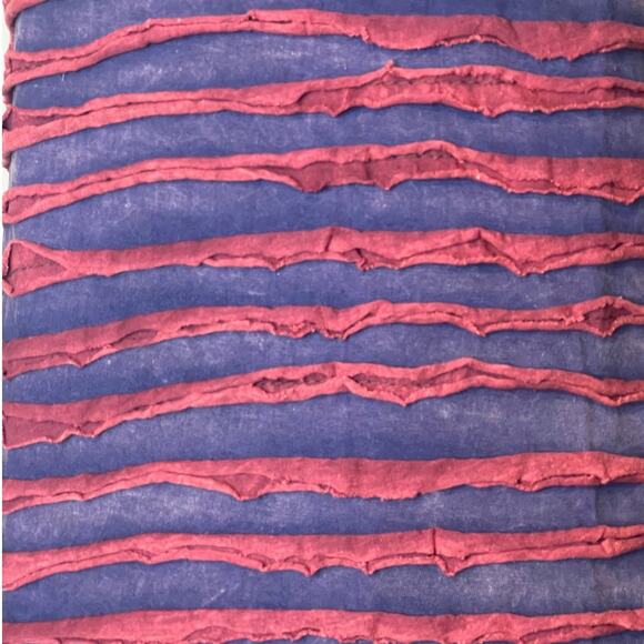 KPC Medium Distressed Tank Top Razor Cut Acid Mineral Vintage Wash Ribbed - Picture 7 of 9